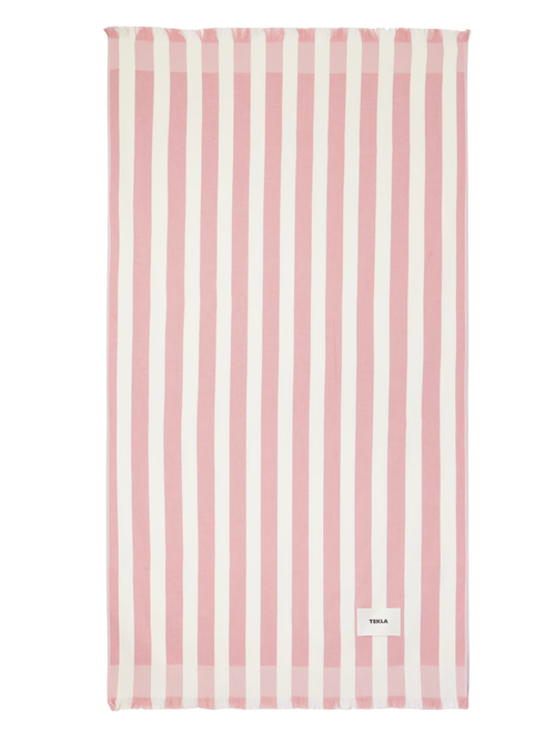 Palma Striped Organic Cotton-Terry Beach Towel