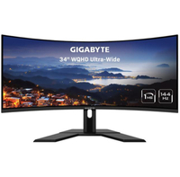 Gigabyte 34-inch curved gaming monitor | $399.99