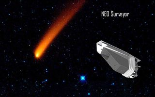 NASA's proposed NEO Surveyor spacecraft.
