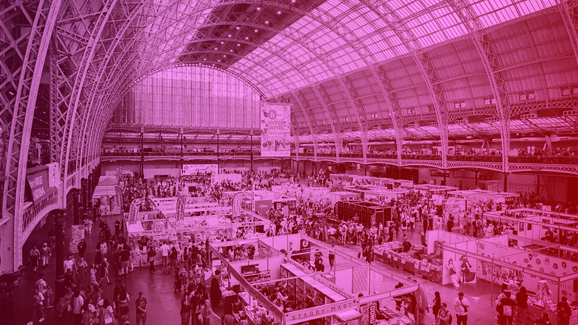 A photo of the Hyper Japan event.