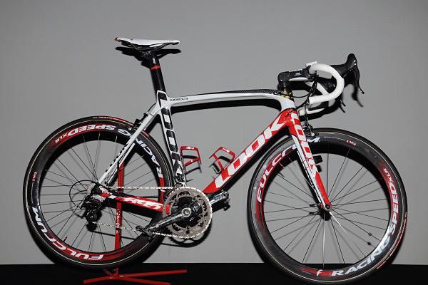 The team's Look bicycle