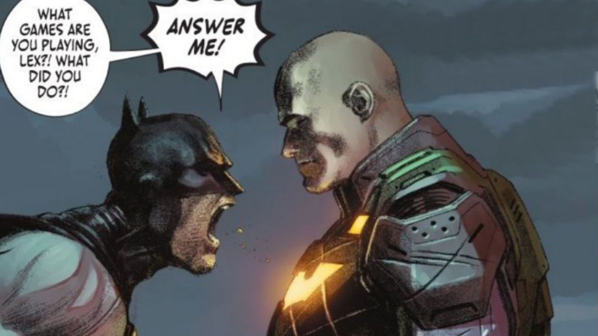 Batman Confronts Lex Luthor For Taking Over Batman Inc Gamesradar