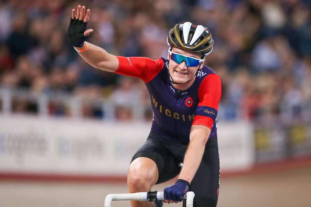 Sam Harrison wins the Men's Points race