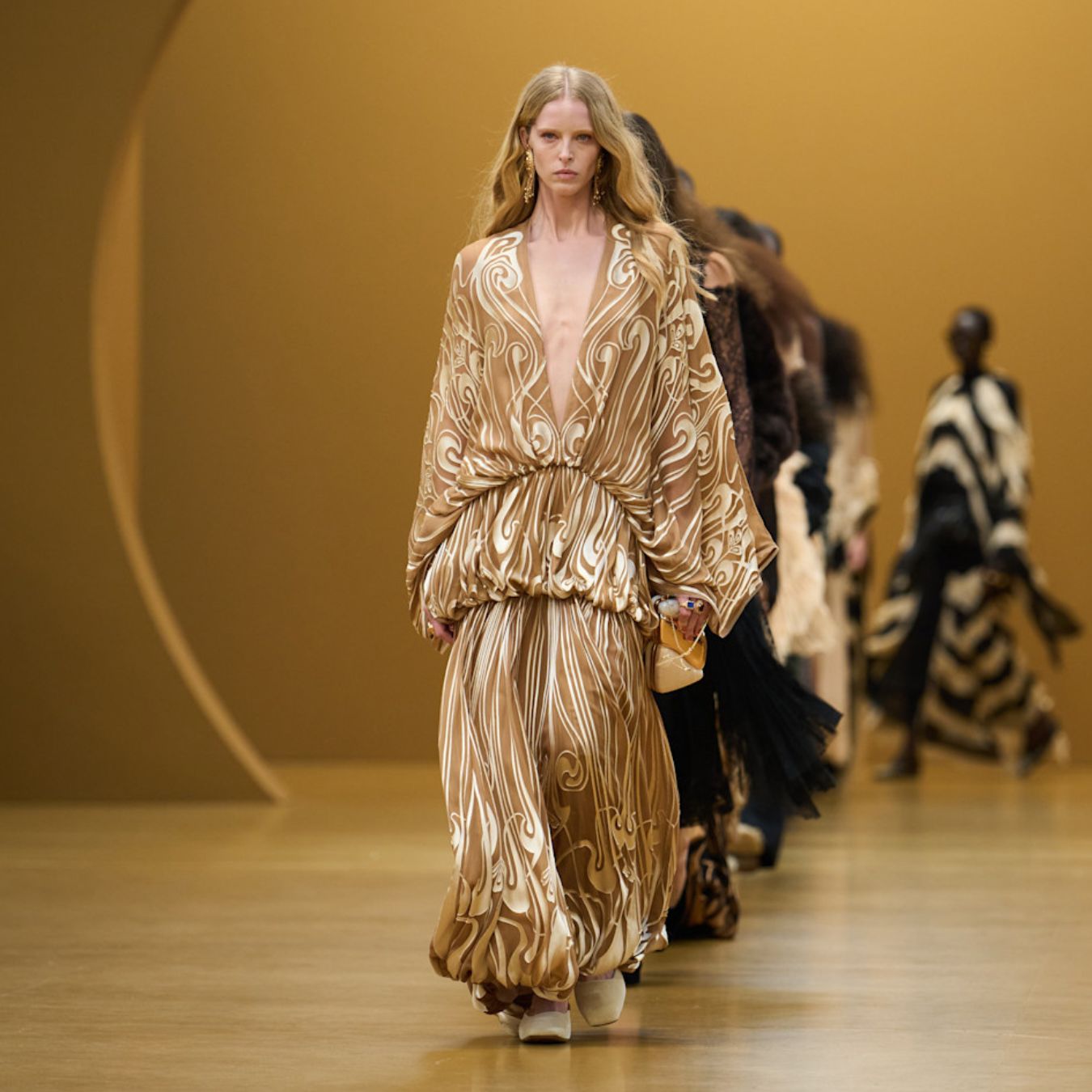 models in the finale at zimmermann aw26