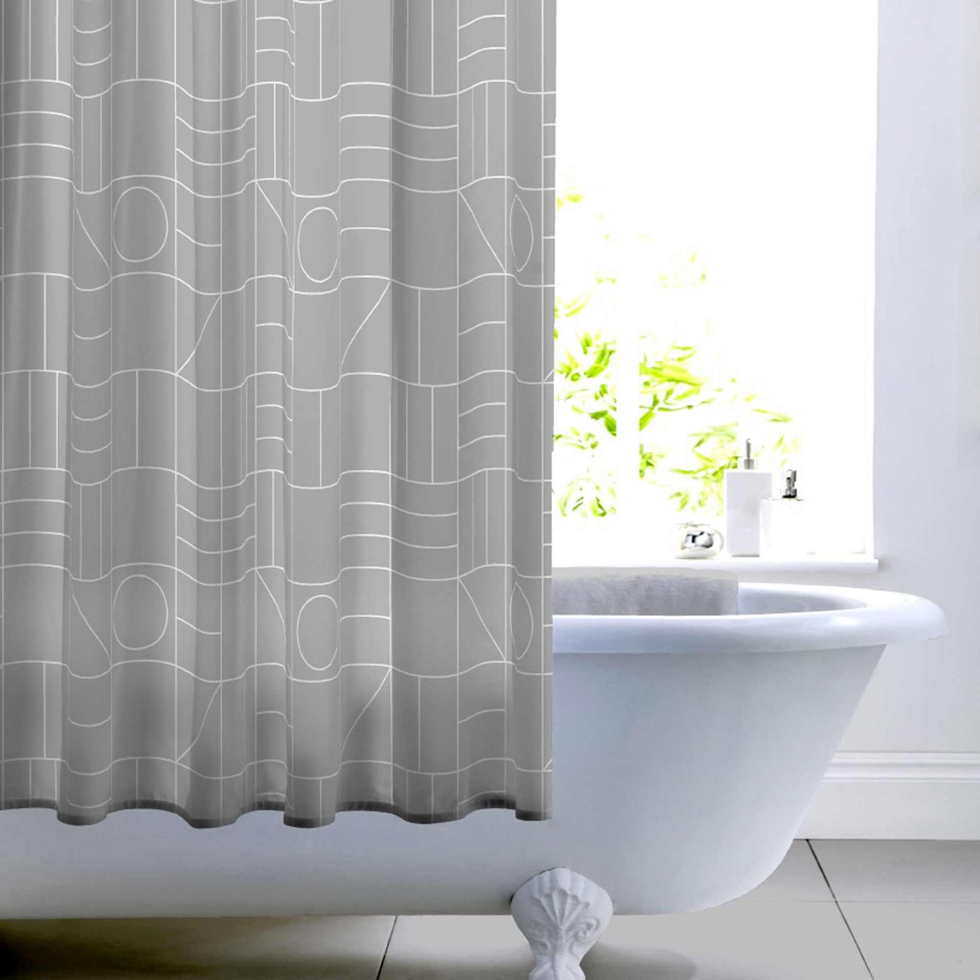 Shower Curtain Ideas costeffective ways to upgrade bathrooms Ideal Home