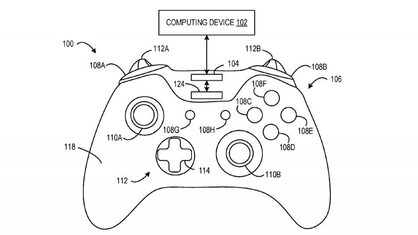 Xbox One controller patent