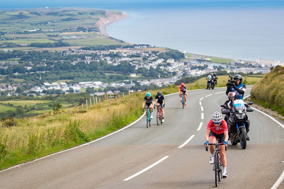 The Isle of Man course took in some hills and some views