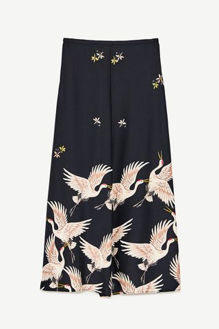 Printed culottes