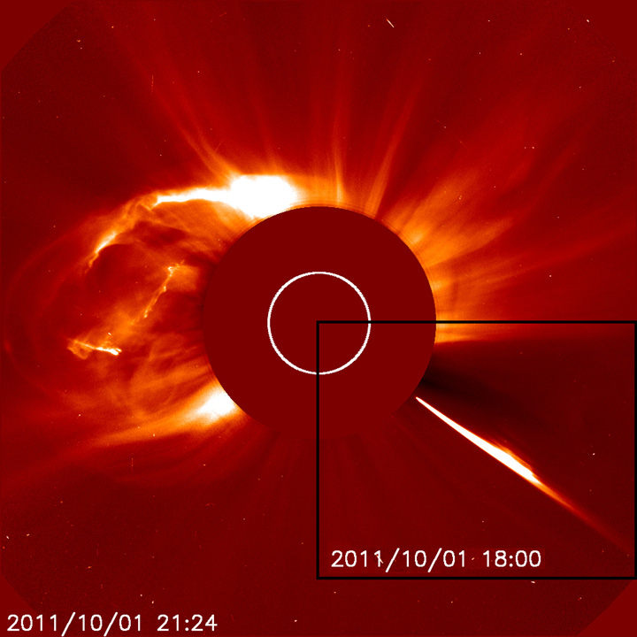 Comet Sun Storm