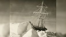 The &lsquo;Endurance&rsquo; expedition pictured trapped and frozen in the pack ice of the Weddell Sea shortly after the return of the sun after the long Antarctic winter