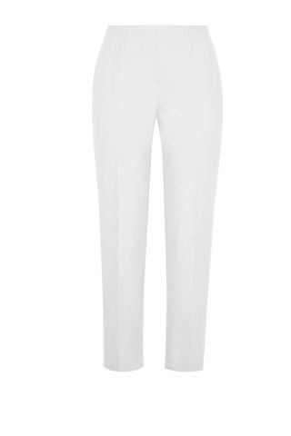 Piazza Sempione Audrey White Cropped Trousers, £195