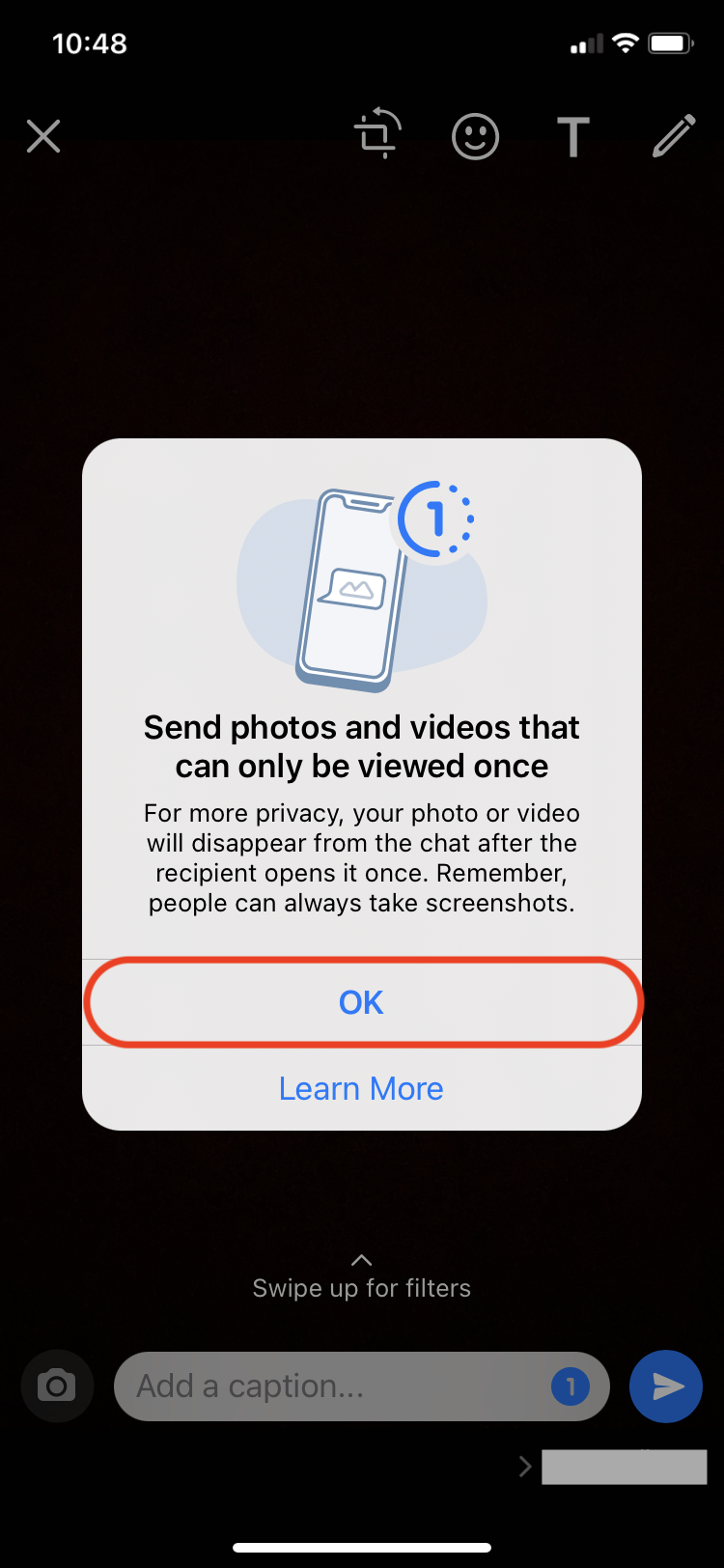 Cómo enviar fotos y videos desaparecidos en WhatsApp en dispositivos iOS
