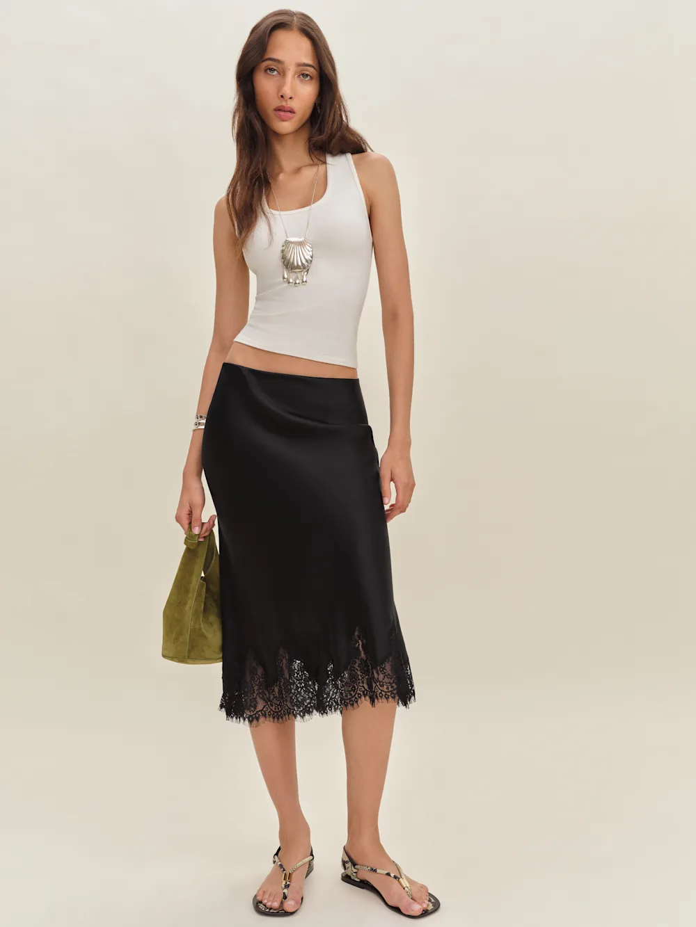 Carolina Silk Skirt