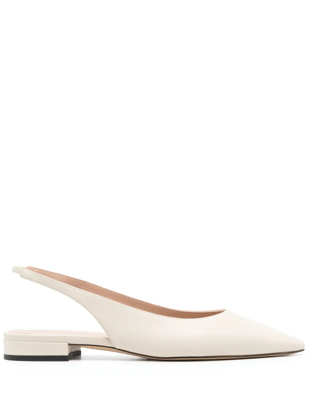 Pointed-Toe Slingback Ballerina Shoes | 35