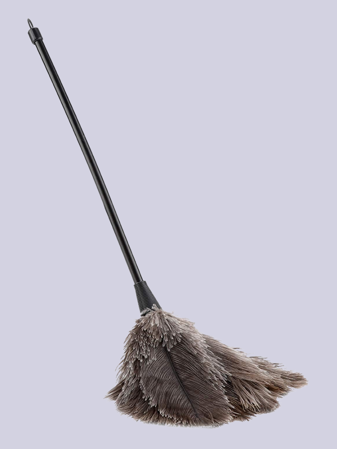 A handmade feather duster