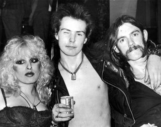 Lemmy with Sid Vicious and Nancy Spungen