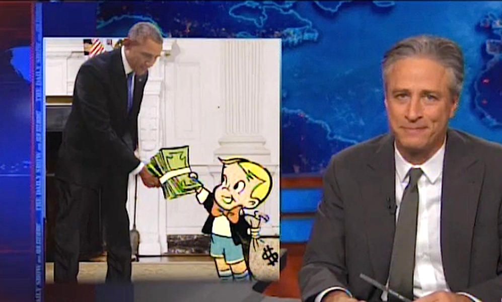 Jon Stewart is really sick of Democrats&amp;#039; fundraising emails