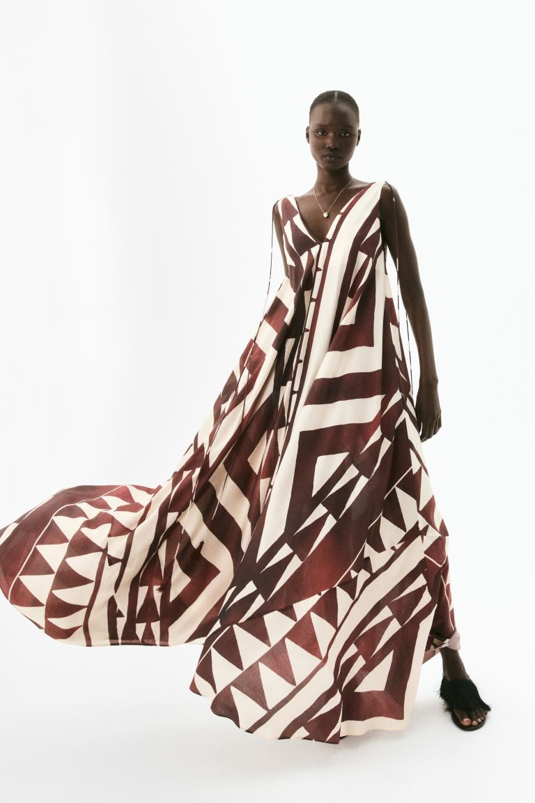Voluminous Maxi Dress