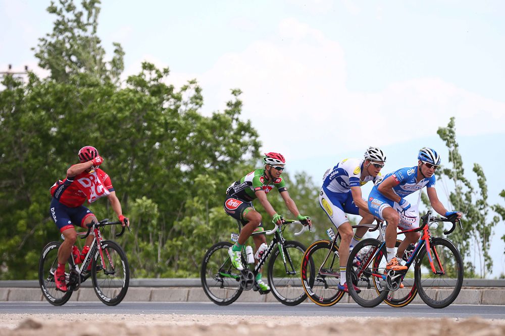 An early breakaway during stage 6 in Turkey.