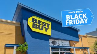 Best Buy store with Black Friday tag