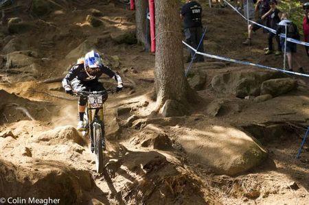 Rachel Atherton ( GT Factory Racing) women's winner in Val di Sole