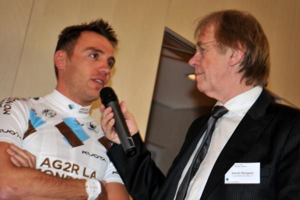 Rinaldo Nocentini and Tour de France stalwart Daniel Mangeas.