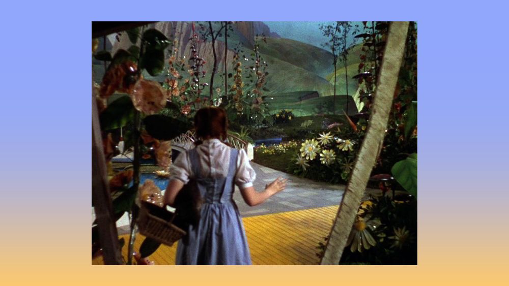 wizard of oz color transition