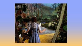 A scene from the Wizard of Oz
