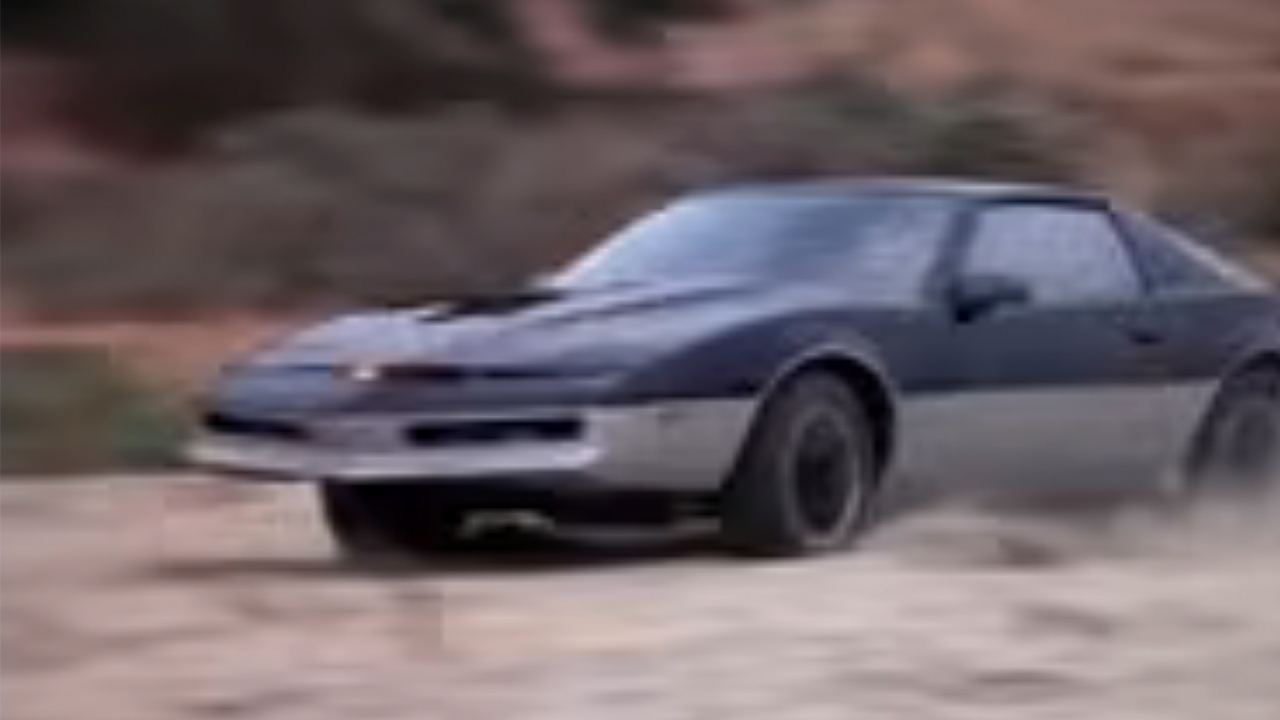 KARR driving in Knight Rider