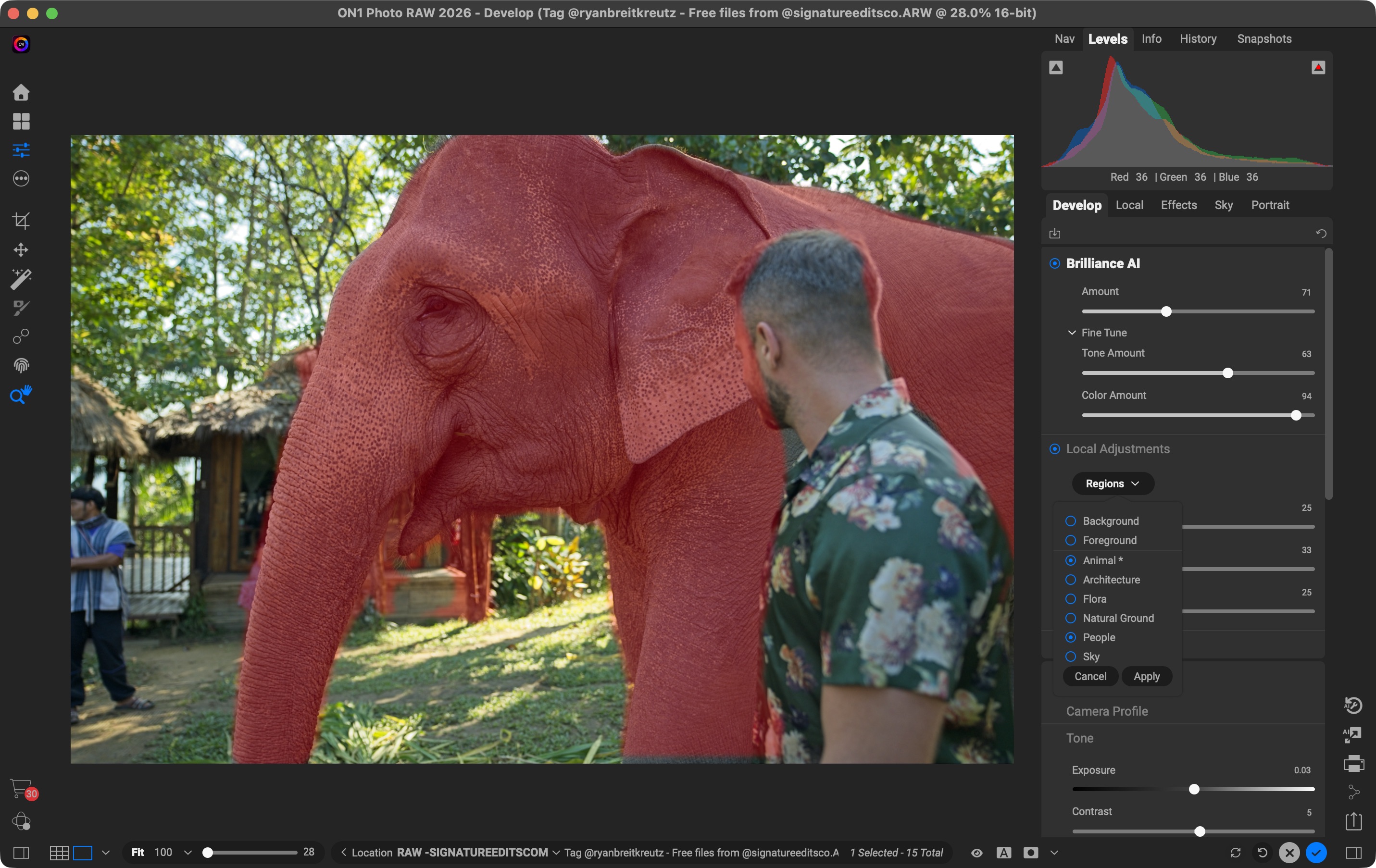 Testing ON1 Photo RAW 2026 in Mac
