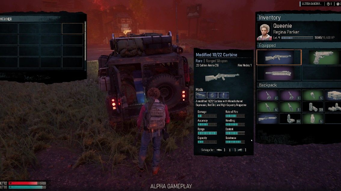 Gameplay shots from Alpha build of State of Decay 3