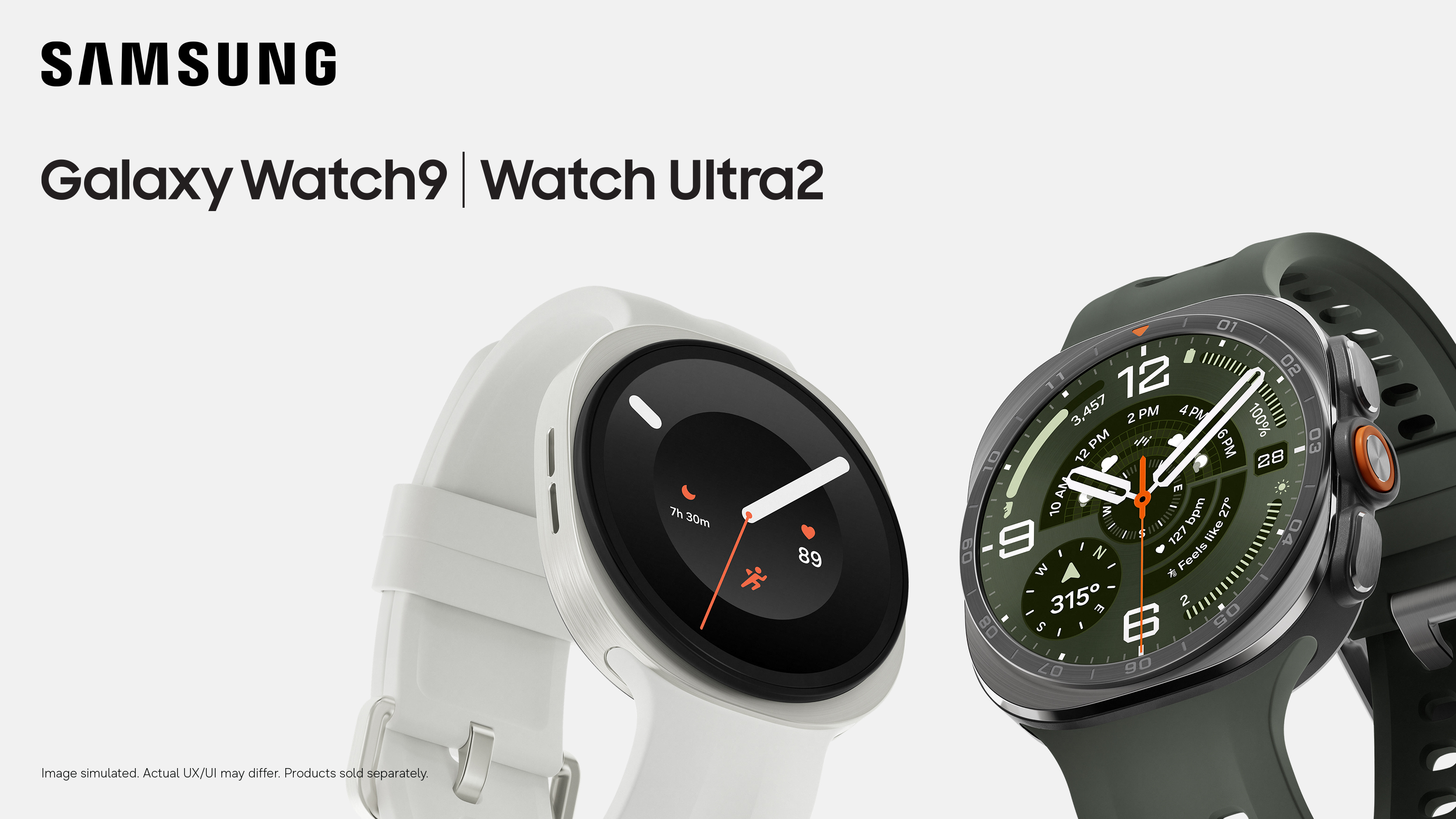 Samsung Galaxy Watch 9 and Ultra 2