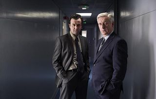 Daniel Mays plays DC Peters and Stuart Graham as DS Newton on the case of Tony Martin