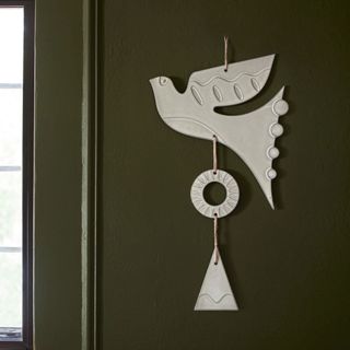 Dove Wall Hanging by Sarah Sherman Samuel