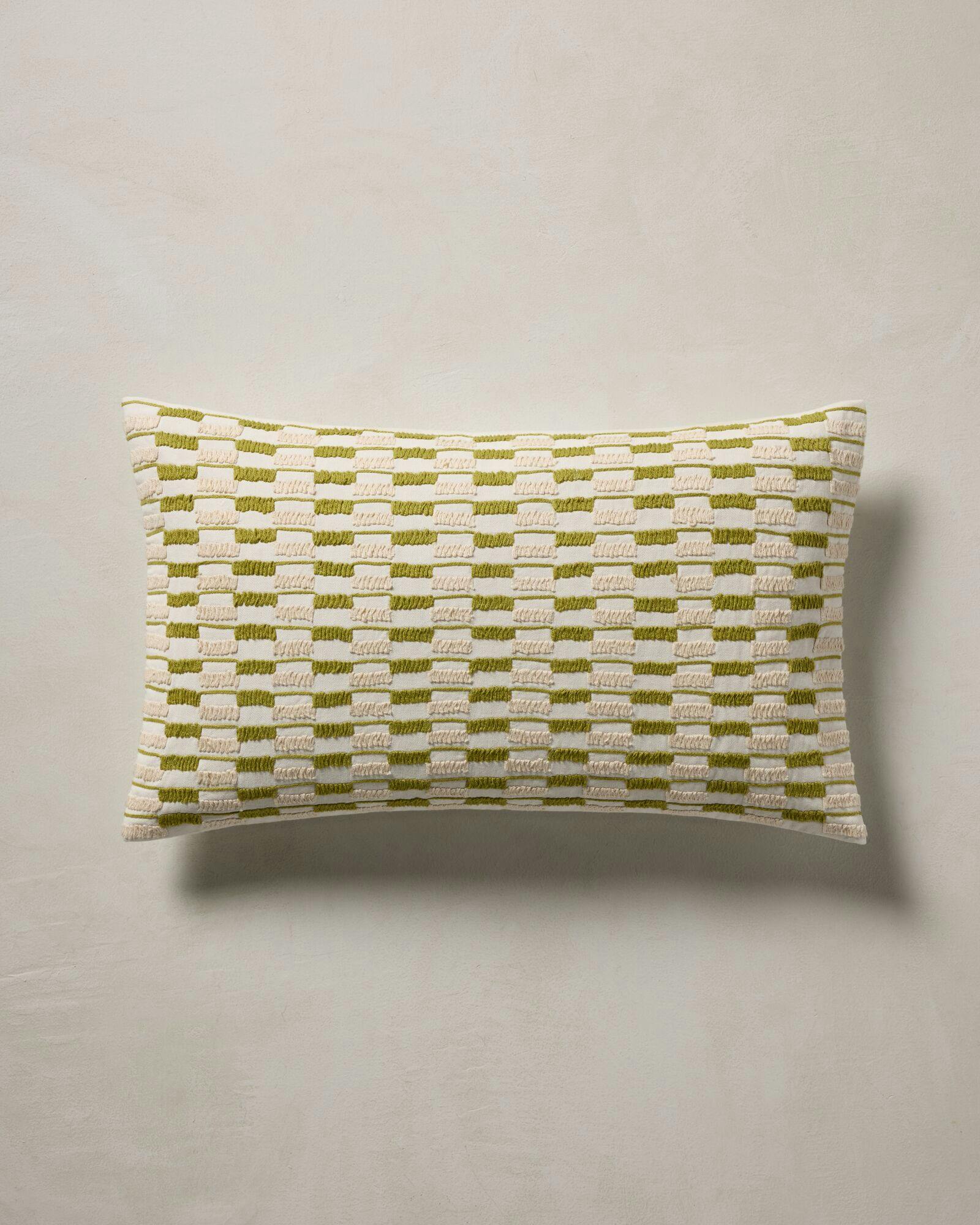 Frieda Pillow - Ivory Green 14&amp;amp;apos;&amp;amp;apos; X 24&amp;amp;apos;&amp;amp;apos;