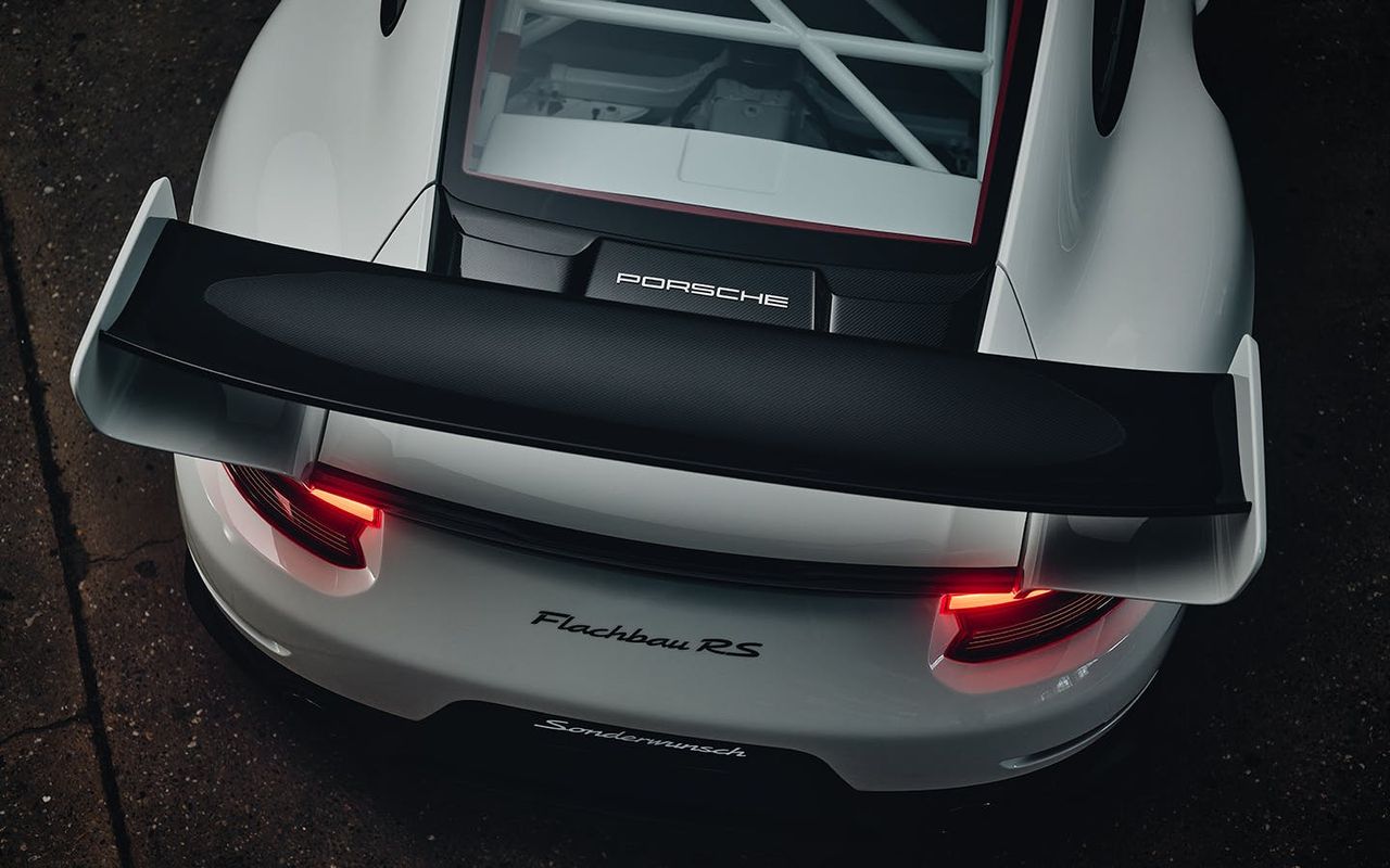 Porsche Flachbau RS details