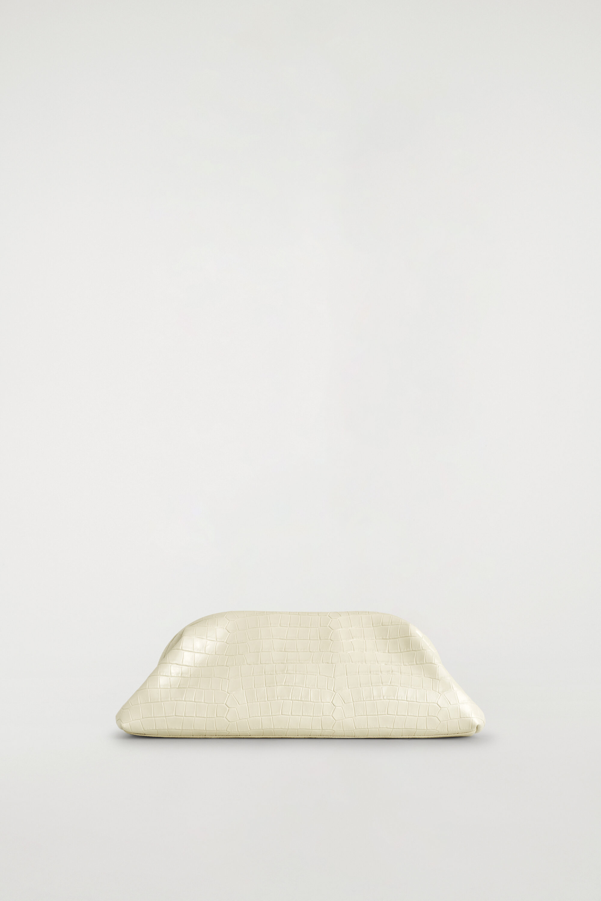 Ingot Clutch Bag - Leather