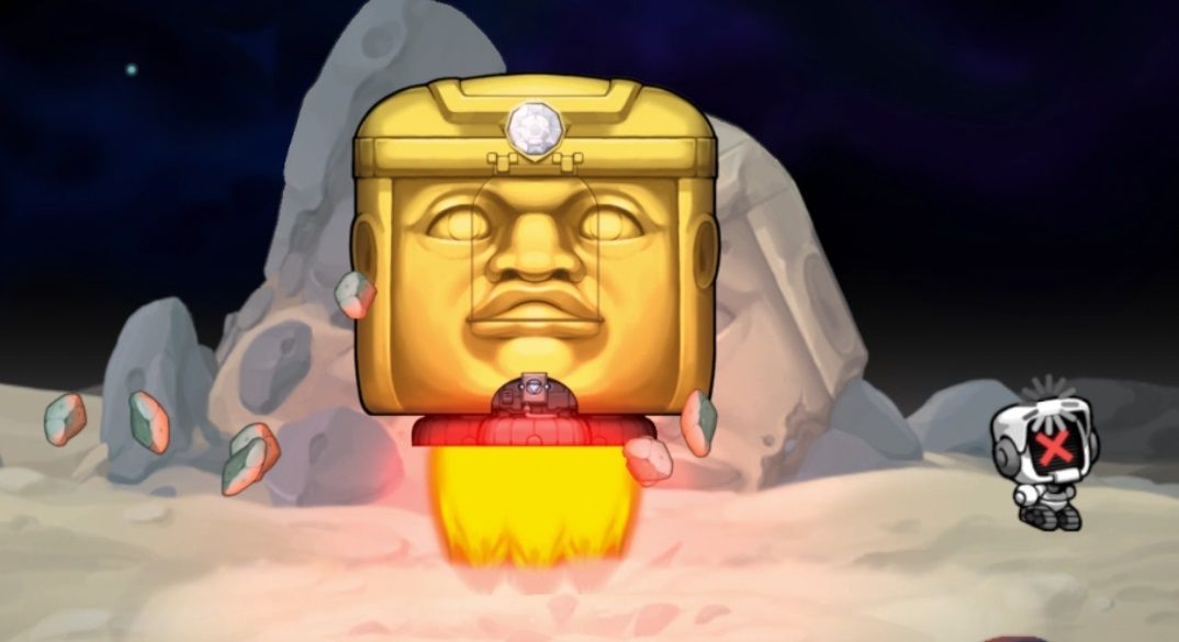 Spelunky 2 cosmic ocean screenshot