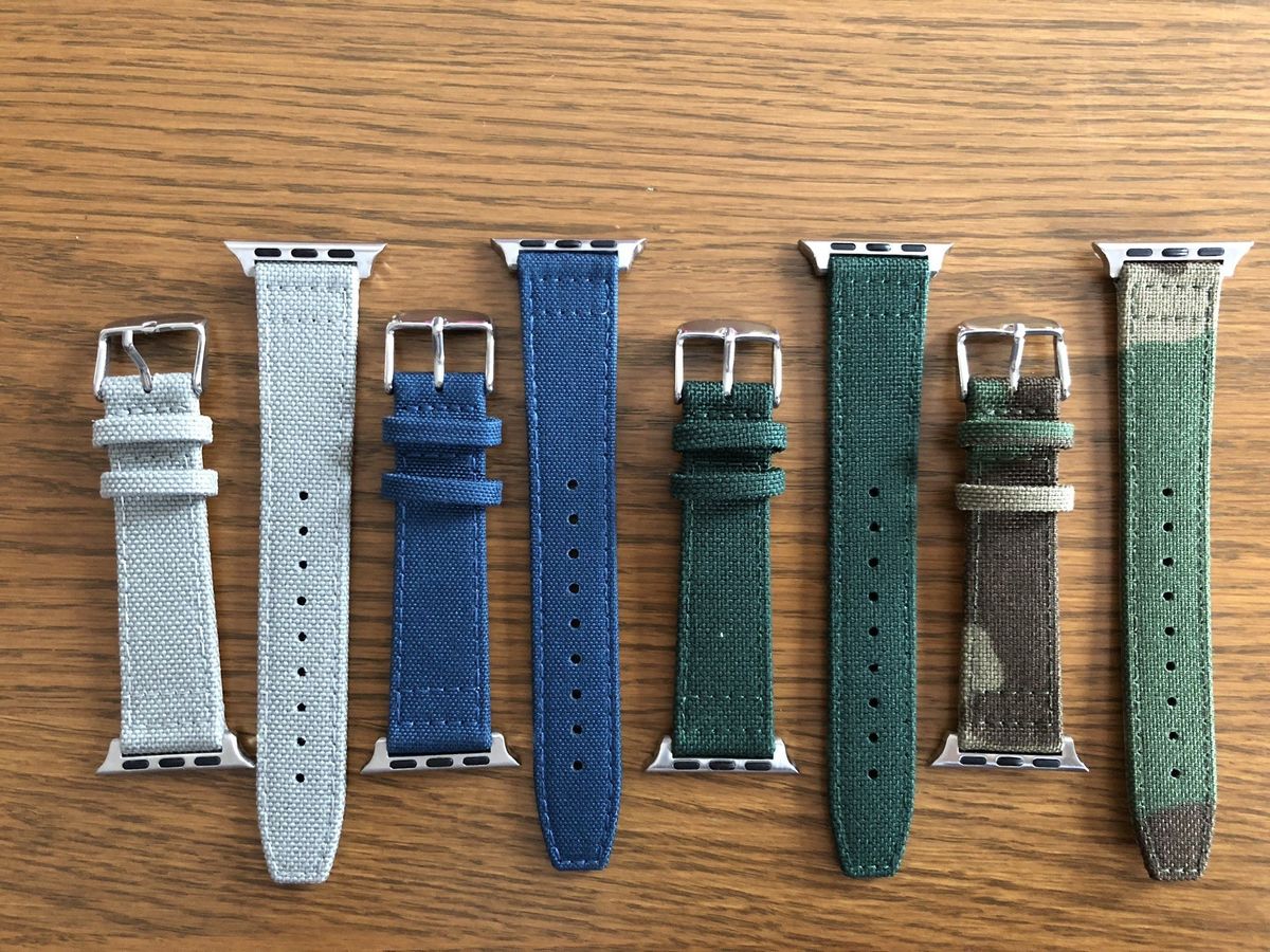 Clockwork Synergy Cordura Apple Watch Bands [Review]: Style for less ...