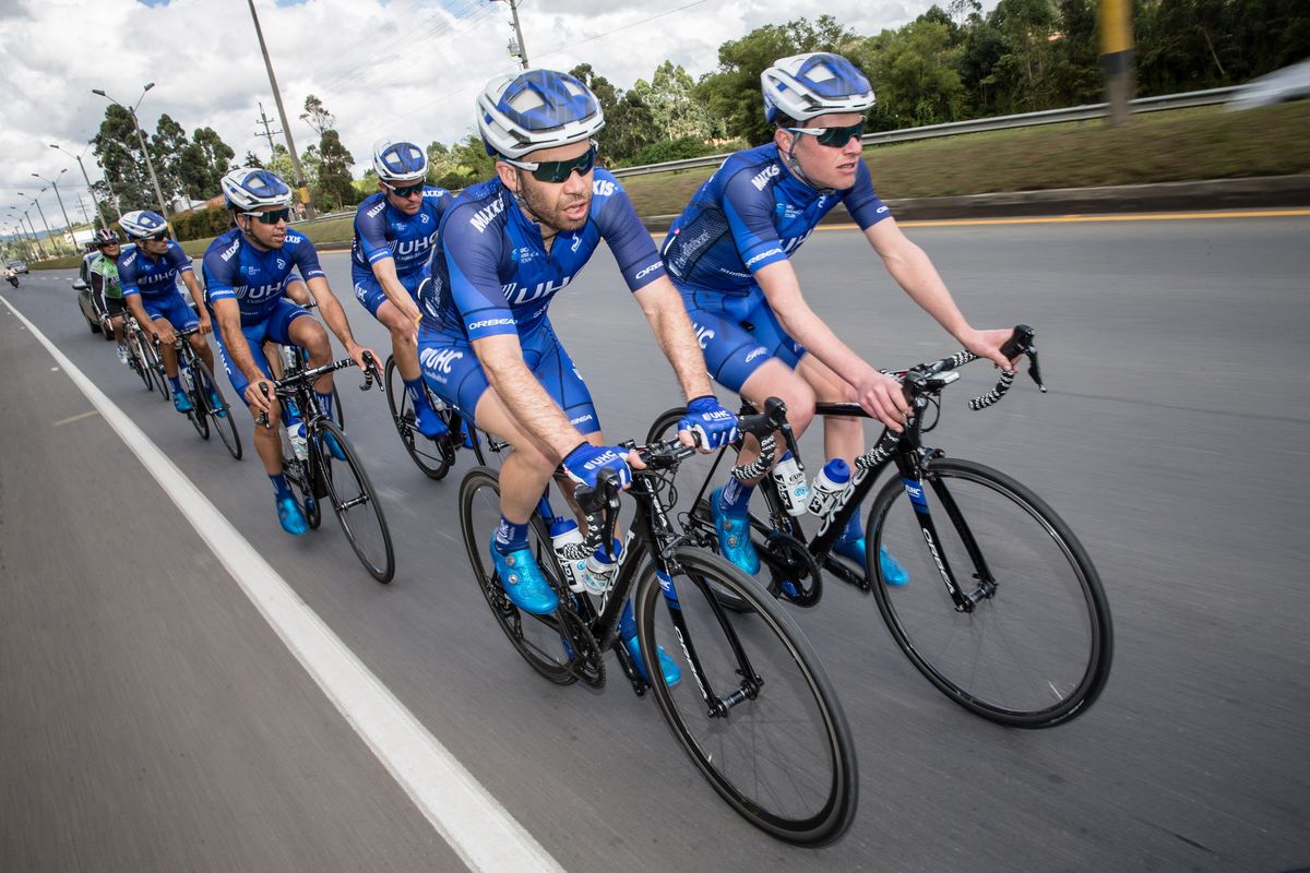 Jonny Clarke trans with UnitedHealthcare in Colombia earlier this year