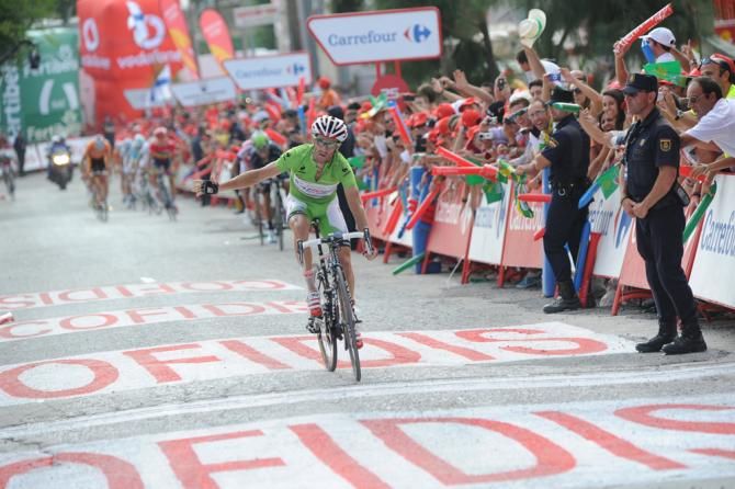 Daniel Moreno (Katusha) wins stage 9 of the Vuelta a Espana