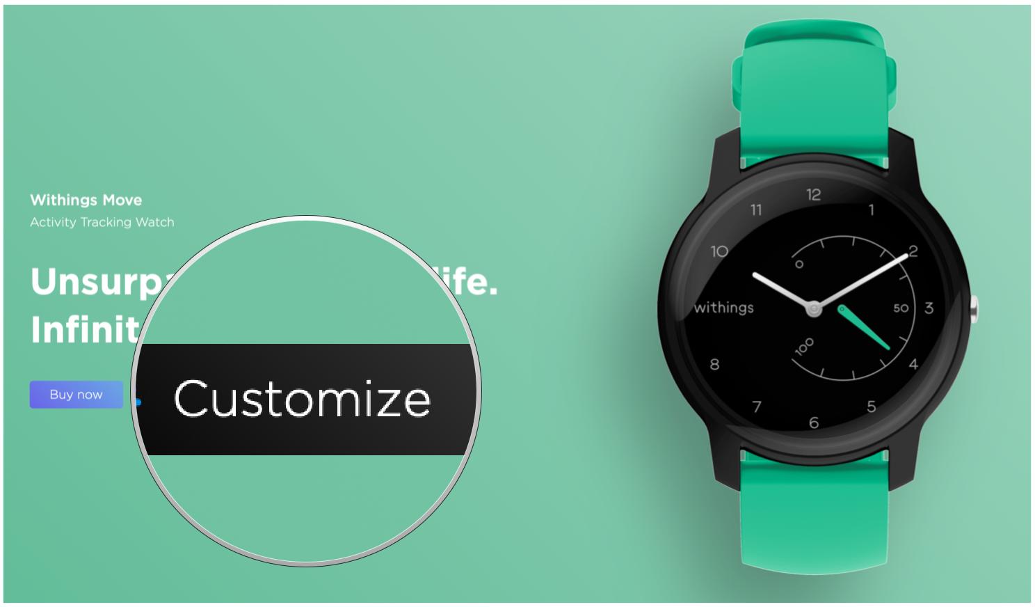 Withings Move custom creator