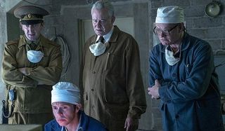 The cast of Chernobyl on HBO