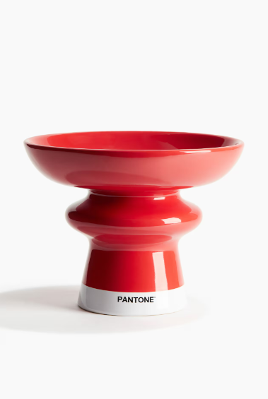 H&M Home x Pantone pedestal bowl