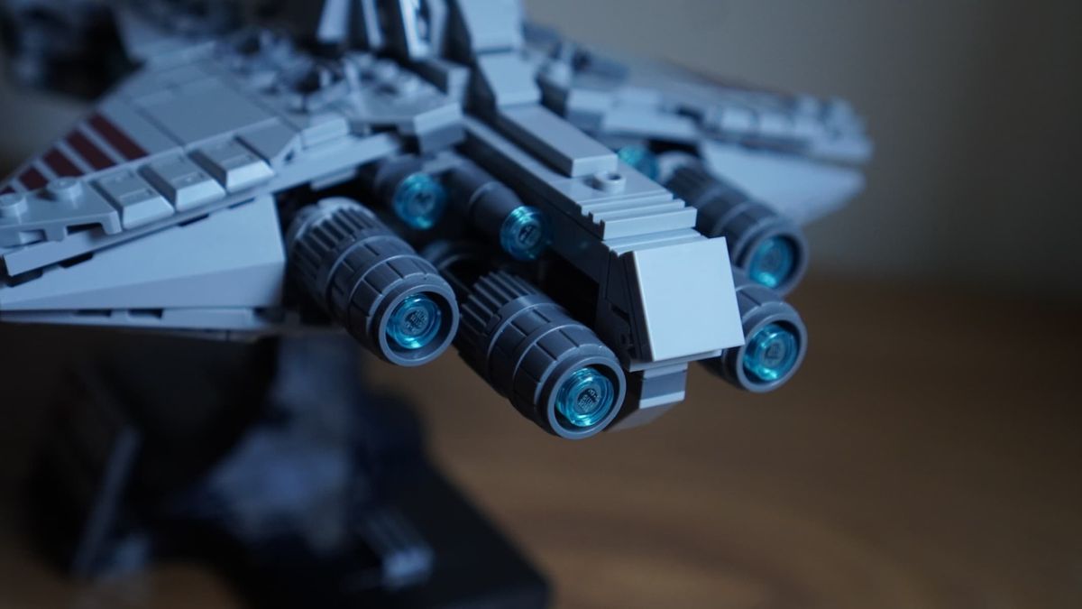 Lego Star Wars VenatorClass Attack Cruiser review Space