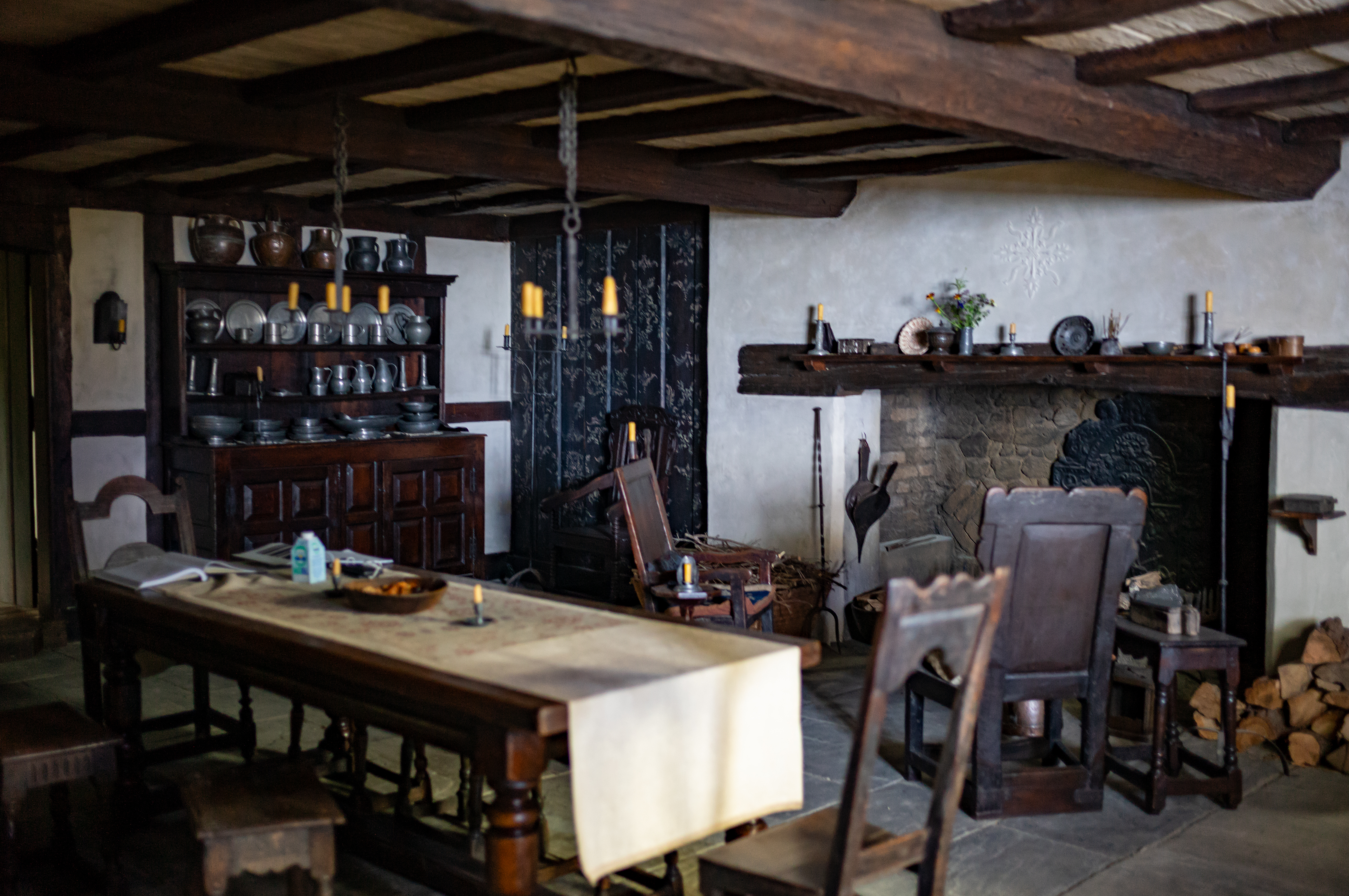 Home interior from the film Hamnet