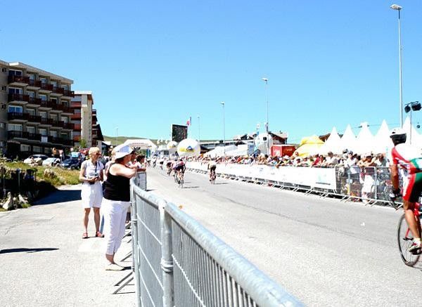 Last 100 metres to the finish.