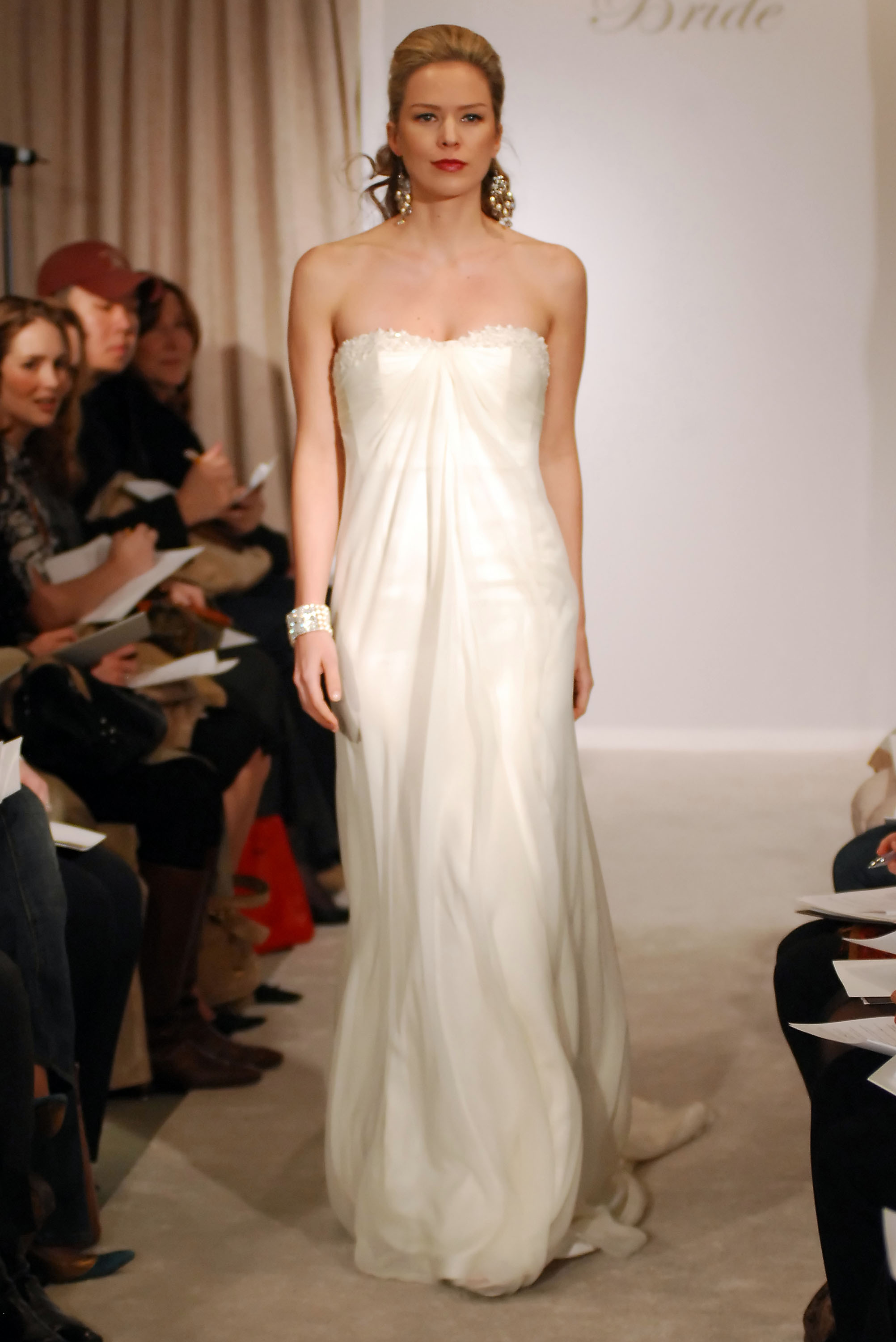 wedding dress - Badgley Mischka