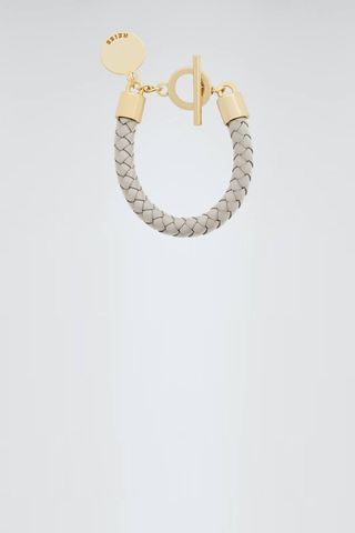 Reiss Frith Leather Weave Bracelet, £25