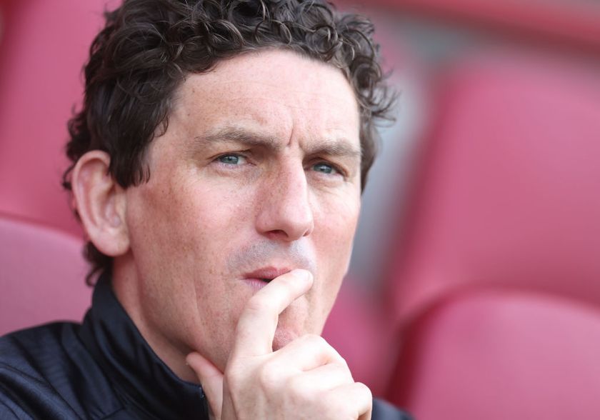 Brentford manager Keith Andrews